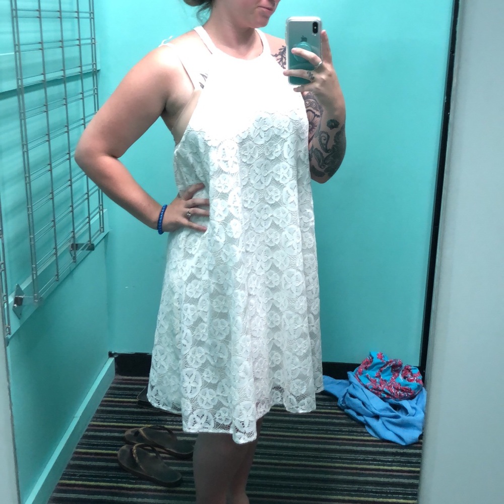 Lilly Pulitzer white dress size L